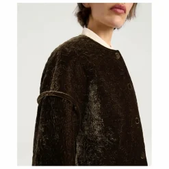 Momoni Manteau Cranberry | Marron Outlet