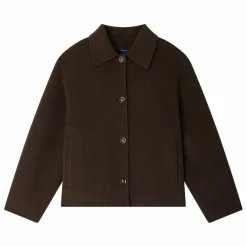 Femme Soeur Manteau Gyoda Laine |