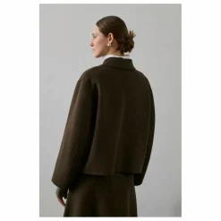Femme Soeur Manteau Gyoda Laine |