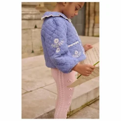 Discount Louise Misha Manteau Jouliana Chambray Coton Bio | Bleu