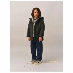 Outlet Bonpoint Manteau Julien Drap de Laine | Gris foncé