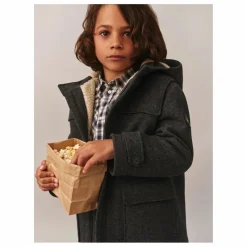 Outlet Bonpoint Manteau Julien Drap de Laine | Gris foncé