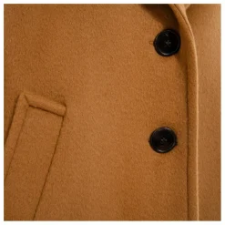 Alma Deia Manteau Long en Laine Recyclée | Sable Discount