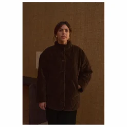 Femme Marlot Paris Manteaux, Parkas|Manteau Matelassée Louisa Velours - Collection Femme |