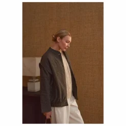 Marlot Paris Manteau Philo Carreaux Laine - Collection Femme | Gris Outlet