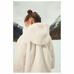 Louise Misha Manteau Réversible Façon Fourrure Felvet | Rose Outlet