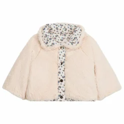 Enfant Louise Misha Manteau Réversible Façon Fourrure Jasmina Coton Bio |
