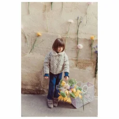 Enfant Louise Misha Manteau Réversible Façon Fourrure Jasmina Coton Bio |