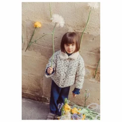 Enfant Louise Misha Manteau Réversible Façon Fourrure Jasmina Coton Bio |