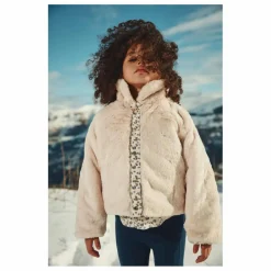 Enfant Louise Misha Manteau Réversible Façon Fourrure Jasmina Coton Bio |