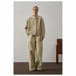 Online Soeur Manteau Windsor Laine | Craie