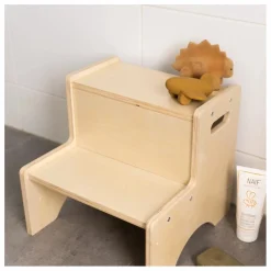 Nofred Marche-pied en bois Bois clair Best