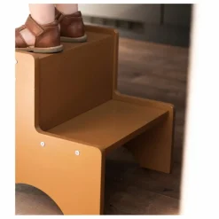 Nofred Marche-pied en bois | Brun