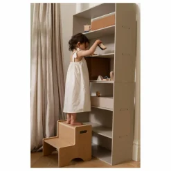 Online Nofred Marche-pied en Chêne