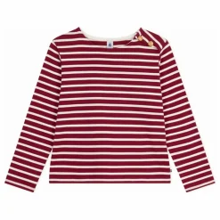 Best Petit Bateau Marinière Boutons Cloches Coton Bio | Rouge