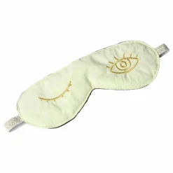 La cerise sur le gâteau Masque de nuit en coton bio Eyes | Vanille New