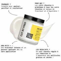 Homme/Femme Cut By Fred Soins Des Cheveux|Soins, Wellness|Masque Detox Vegan -250ml