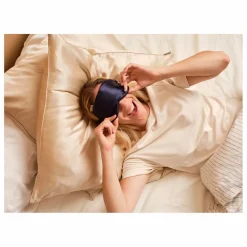 Emily's Pillow Masque sommeil en soie | Bleu nuit New