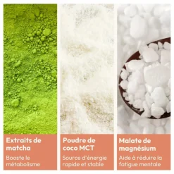 Homme MiYé Compléments Alimentaires|Soins, Wellness|Matcha latte essentiel activateur de métabolisme - 146g