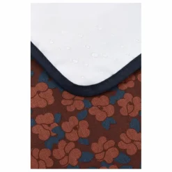 Nobodinoz Matelas à langer de voyage Hyde Park Maroon Poppies |