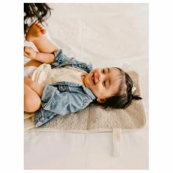 Adorna Matelas à langer de voyage en lin