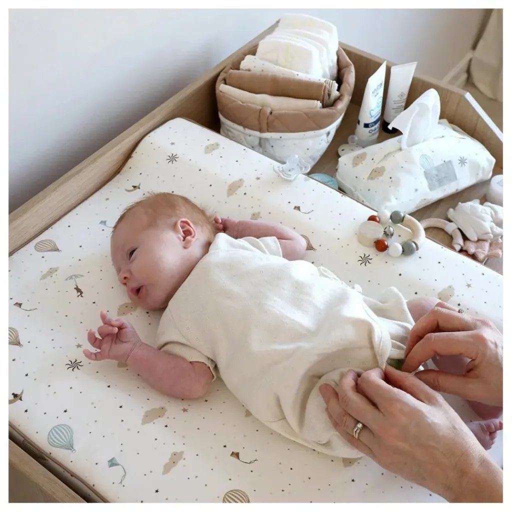 Cam Cam Matelas à langer en coton bio Dreamland