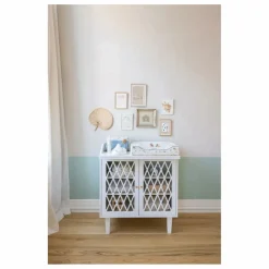 Cam Cam Matelas à langer Sea Garden | Bleu