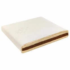 Bermbach Handcrafted Matelas carré pour berceau Martha en coton bio |