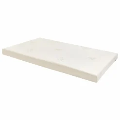 Bermbach Handcrafted Matelas pour lit bébé Paul en coton bio | Blanc New