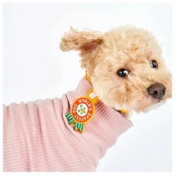 Discount The Furry Folks Médaille World's Okayest Dog | Rouge