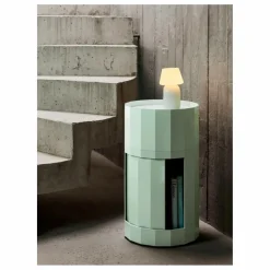 Best Hay Meuble de rangement Facet H49 cm | Light Mint