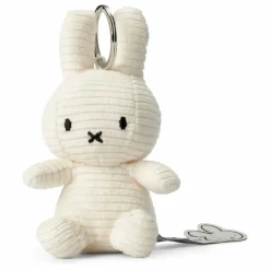 Hot Bon Ton Toys MIFFY - Charms Miffy en velours côtelé | Blanc