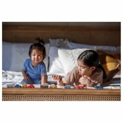 Plan Toys Mini véhicules en bois - Set de 5