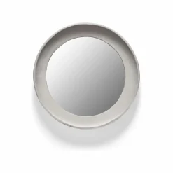 Serax Miroir en papier mâché Earth, Marie Michielssen | Blanc Discount