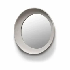 Serax Miroir en papier mâché Earth, Marie Michielssen | Blanc Discount