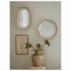 Sale Broste Copenhagen Miroir Hilma | Blanc