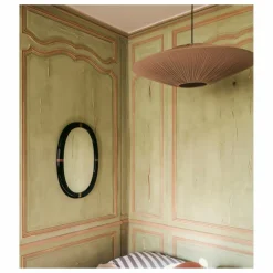 Outlet The Socialite Family Miroir Marcello en bois laqué | Noir