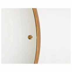 Frama Miroirs|Miroir rond CM1 en bois |
