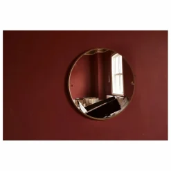 Frama Miroirs|Miroir rond CM1 en bois |