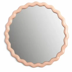 &Klevering Miroir rond Zigzag |