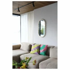 &Klevering Miroir Zigzag | Crème