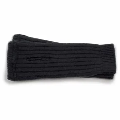 Collégien Mitaines en laine mérinos Madeleine | Noir Discount