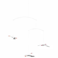 Clearance Flensted Mobile Cigognes Blanc