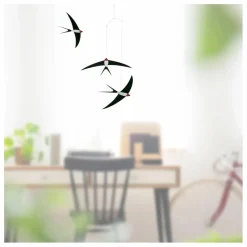 Best Flensted Mobile Vol d'hirondelles Noir