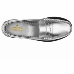 Femme Sebago Mocassins Dan Métallisés |