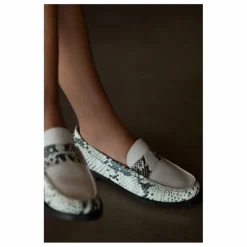 Femme Lachoix Mocassins Penny Python |