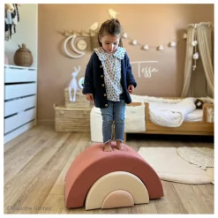 Charlie Crane Jouets D'Éveil|Jouets D'Éveil|Module de motricité Arc en ciel Milo |