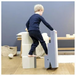 BObles Module de motricité Crocodile en EVA | Gris New