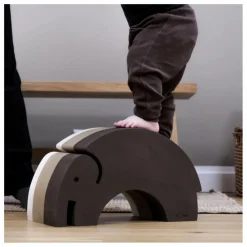 BObles Module de motricité Eléphant en EVA | Gris Best