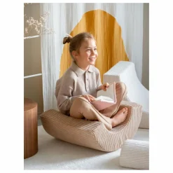 Wigiwama Jouets D'Éveil|Module de motricité en velours côtelé |